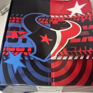 2024 Houston Texans H-Town Duffle Bag Blue & Red Duffel - Season Ticket Gift